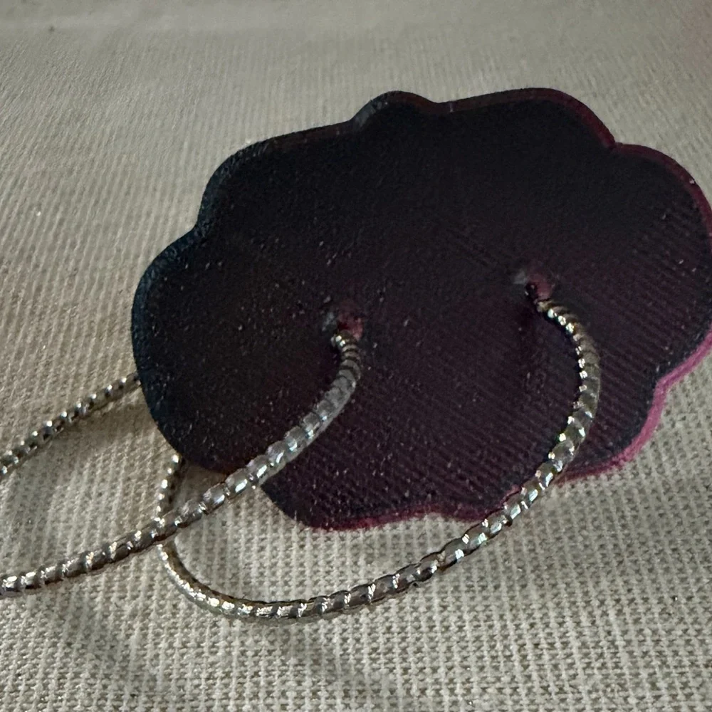 Three pair Hoop Earring Set with Burgundy Display Cards
